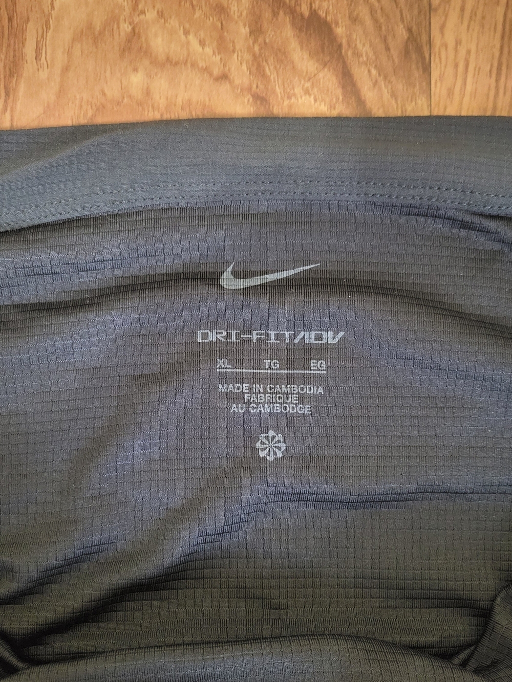 Nike Black Dri-FIT Racing Jogger Pants with White Swoosh - Picture 3 of 5